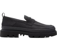 Clarks Mocassins Badell Step pour homme, Noir/nubuck, 43 EU