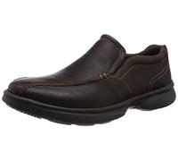 Clarks Mocassins Bradley pour Homme, Cuir de Tambour Marron, 6.5 UK Wide