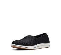 Clarks Mocassins Breeze Emily pour Femme, Noir/synthétique, 38 EU
