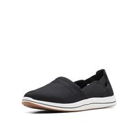 Clarks Mocassins Breeze Step II pour Femme, Noir/Textile, 39.5 EU