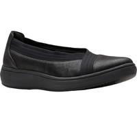 Clarks Mocassins BreezeSky Air CloudSteppers pour femme, Textile noir 1, 41.5 EU