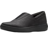 Clarks Mocassins Breezesky Ria pour femme, Textile noir/noir, 39 EU