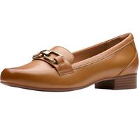 Clarks Mocassins Juliet Echo pour femme, Marron clair/cuir, 40 EU