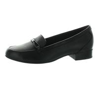 Clarks Mocassins Juliet Shine pour Femme, Cuir Noir, 43 EU
