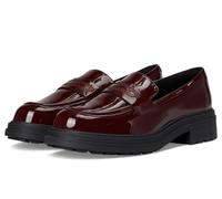 Clarks Mocassins Orinoco à 3 bords pour femme, Cuir merlot, 38.5 EU