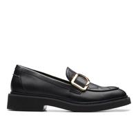 Clarks - Mocassins Penny - Femme - Chaussures - Noir - Taille: 38 EU