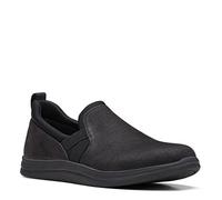 Clarks Mocassins Plats Breeze Bali pour Femme, Noir, 11