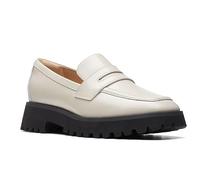 Clarks Mocassins Stayso Edge pour femme, Cuir ivoire., 38 EU