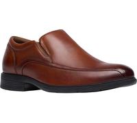 Clarks Mocassins Steadwell Step pour homme, Cuir brun foncé., 9.5 Wide