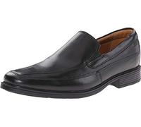 Clarks Homme Tilden Free Mocassin, Cuir Noir, 41 EU