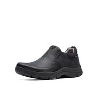 Clarks Mocassins Walpath pour Homme, Cuir Noir, 11