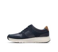 Clarks Homme Motion Trek Go Basket, Navy Combi, 45 EU