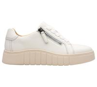 Clarks Mykah Joy Womens Off White Lea, 3.5