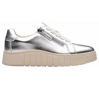 Clarks Mykah Joy Womens Silver Leather, 5