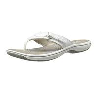 Clarks Originals Tongs Breeze Sea Argent pour femme Taille 39 EU