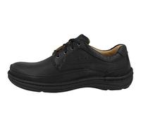 Clarks Nature Three, Derbys homme, Noir (Black Leather), 42.5 EU