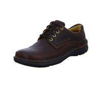 Clarks Nature Three - Marron foncé cuir lisse Taille : 41 Normal