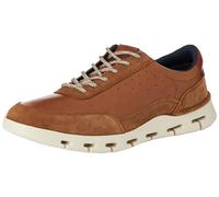Clarks Nature X One, Chaussures Homme, Dark Tan Lea, 44 1/2 EU