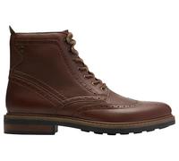 Clarks Newford LaceBT Mens Mid Tan Lea, 8