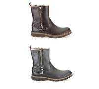 Clarks & Norton Hommes MELLOR ZIP, NOIR DOUBLÉ UK 6, 7, 8, 9, 10, 11, 12 G