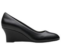 Clarks Olivette Pearl Womens Black Leather, 5.5