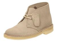 Clarks Originals Femme Desert Boots, Beige (Sand Suede), 37.5 EU