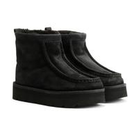 Clarks Originals Meare Rooey Bottes Noires Pour Femmes En Suède - EUR 42