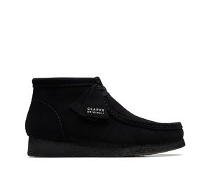Clarks Originals Men's Wallabee Boots Black Suede