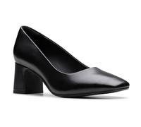 Clarks Originals Mixte Fernie Court Shoe, Black Leather, 37 EU