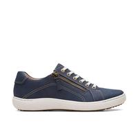 Clarks Originals Mixte Nalle Lace Shoe, Navy Nubuck, 39.5 EU