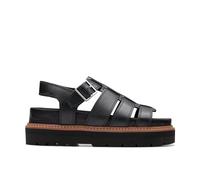 Clarks Originals Mixte Orianna Twist Sandal, Noir, 39 EU