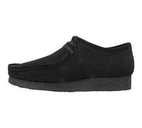 Clarks Originals Mixte Wallabee Chaussures à Lacets, Noir SDE, 42.5 EU