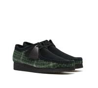 Clarks Originals Wallabee Harris Tweed Bottes pour homme Vert, Vert, 40 2/3 EU