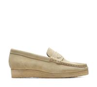 Clarks Originals Wallabee Mocassins en daim pour femme, Érable, 40 EU