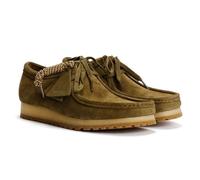 Clarks Originals Wallabee RB Suede Chaussures pour homme Vert, Vert, 40 2/3 EU