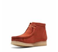 Clarks Originaux Hommes Wallabee Bottes Orange Brûlé Daim UK 8,9, 10 G