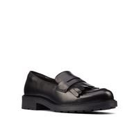 Clarks Orinoco 2 Loafer loafer pour femmes en cuir noir