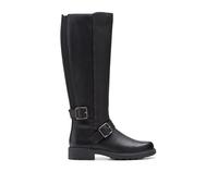 Clarks Orinoco2 Tall Womens Black Leather, 4