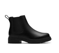Clarks Mixte Orinoco3 Lane Boot, Black Leather, 39.5 EU