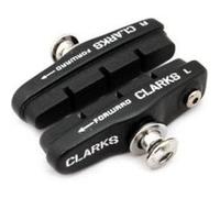 Clarks plaquettes de frein avec support en alliage compatible shimano 105sc, ultegra, dura-ace (55 mm) G