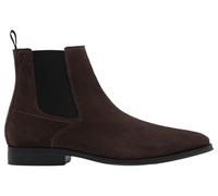 Clarks Polden Easy Mens Dark Sand Suede, 7.5