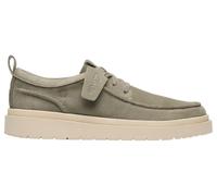 Clarks Polden MOC Mens Sage Suede, 8