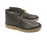 CLARKS Polonais Homme Desert Boot Evo Dark Brown Leather U26CL07 26183363, Dark Brown Lea, 41 EU