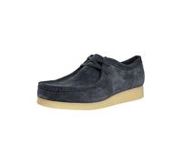 Clarks Pour des hommes Chaussures Wallabee EVO en daim, Bleu