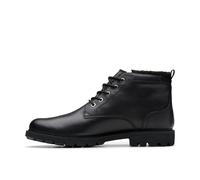 Clarks Premium BatcombeMixGTX Bottes tendance pour homme Noir Wlined Lea, 44 EU, Lea noir doublé, 44 EU