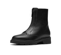 Clarks Premium Bottes de combat Lauryl Zip pour femme, cuir noir, 36 EU, cuir noir, 36 EU