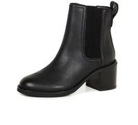 Clarks Femme Haut Chamberly Bottine Chelsea, Cuir Noir, 35.5 EU