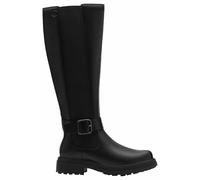 Clarks Premium Femme Orinoco3 Tall Botte Tendance, Cuir Noir, 40 EU