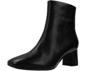 Clarks Premium Fernie Bottines à fermeture éclair pour femme, cuir noir, 40 EU, cuir noir, 40 EU