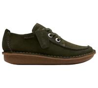 Clarks Premium Funny Dream, Basket, Dark Green Suede,